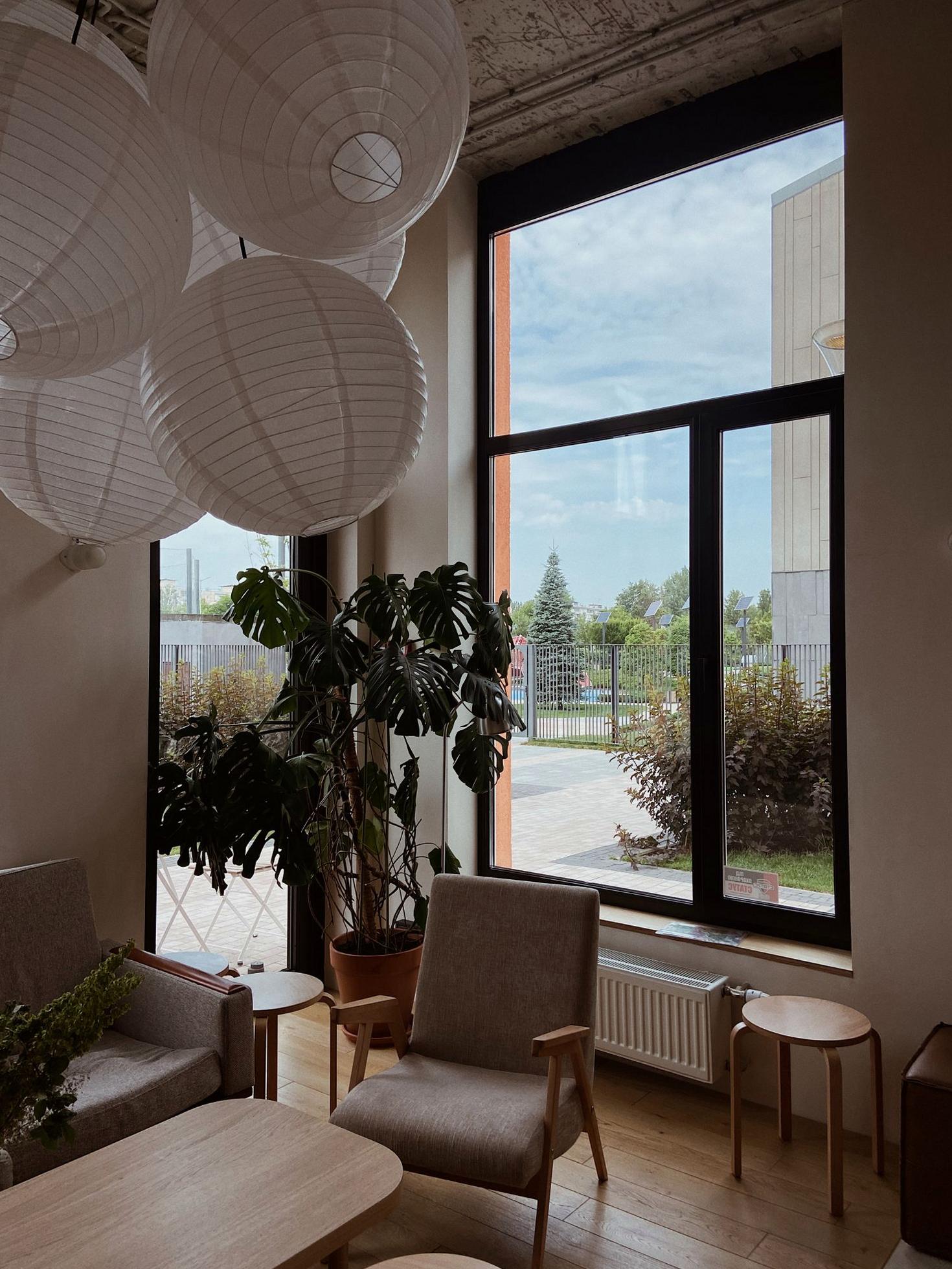 Modern hotel space
